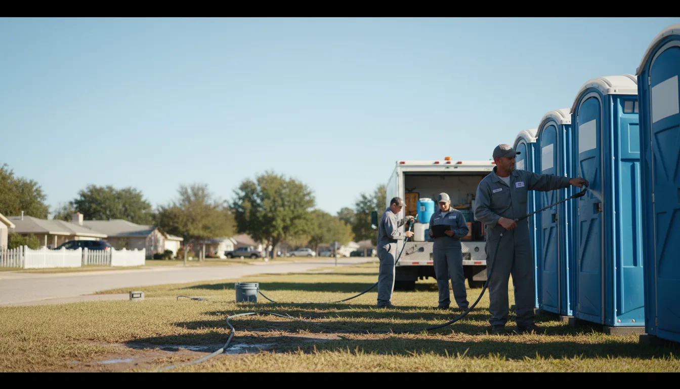 Long-Term Portable Toilet Rental in Birchleaf, VA near me
